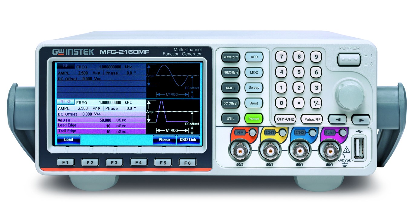 Arbitrary Function Generator | 60 MHz, 1+2 Channel