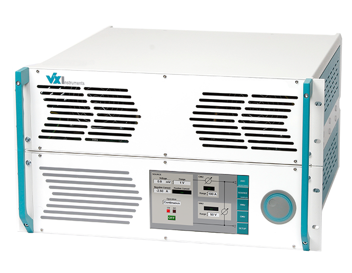 Multichannel Source Measurement Unit, 50 V/150 mA and
150 V/50 mA, LAN, USB