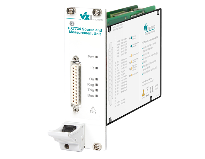 PXI Source Measurement Unit +/-20V / 0,5A