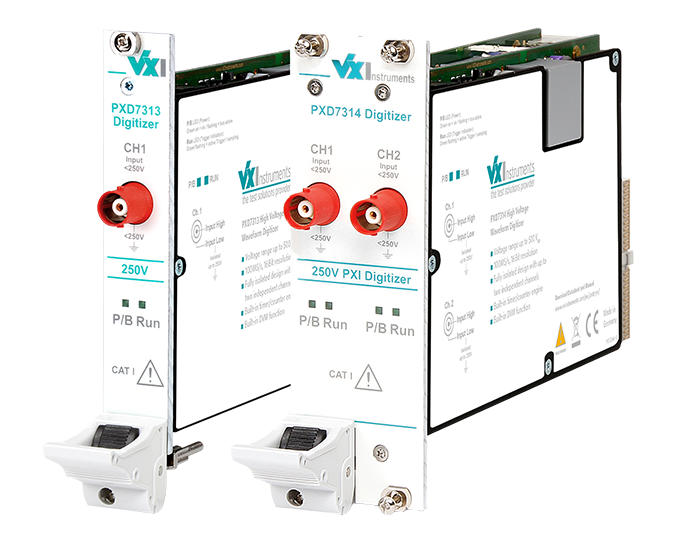 PXI-Digitizer 16Bit, 100MS/s, 50MHz, 1CH, 250V, Timer/Counter, DVM function, isolated
