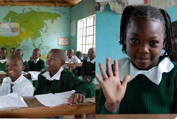 kenyan school children
