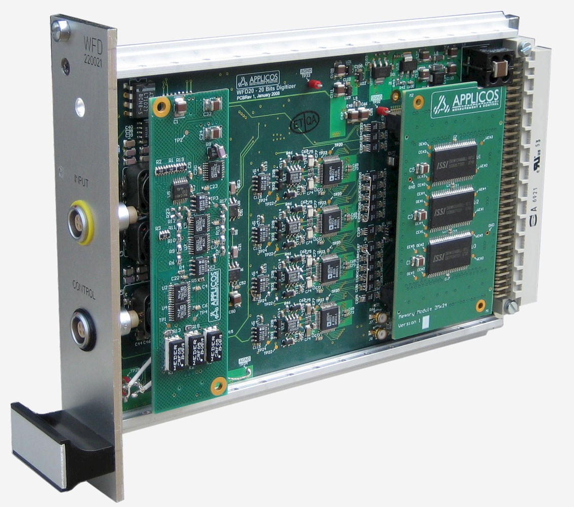 WFD20 20-Bit / 2 MS/s Waveform Digitizer