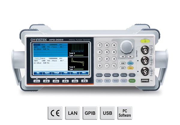 20MHz Dual Channel Arbitrary Function Generator