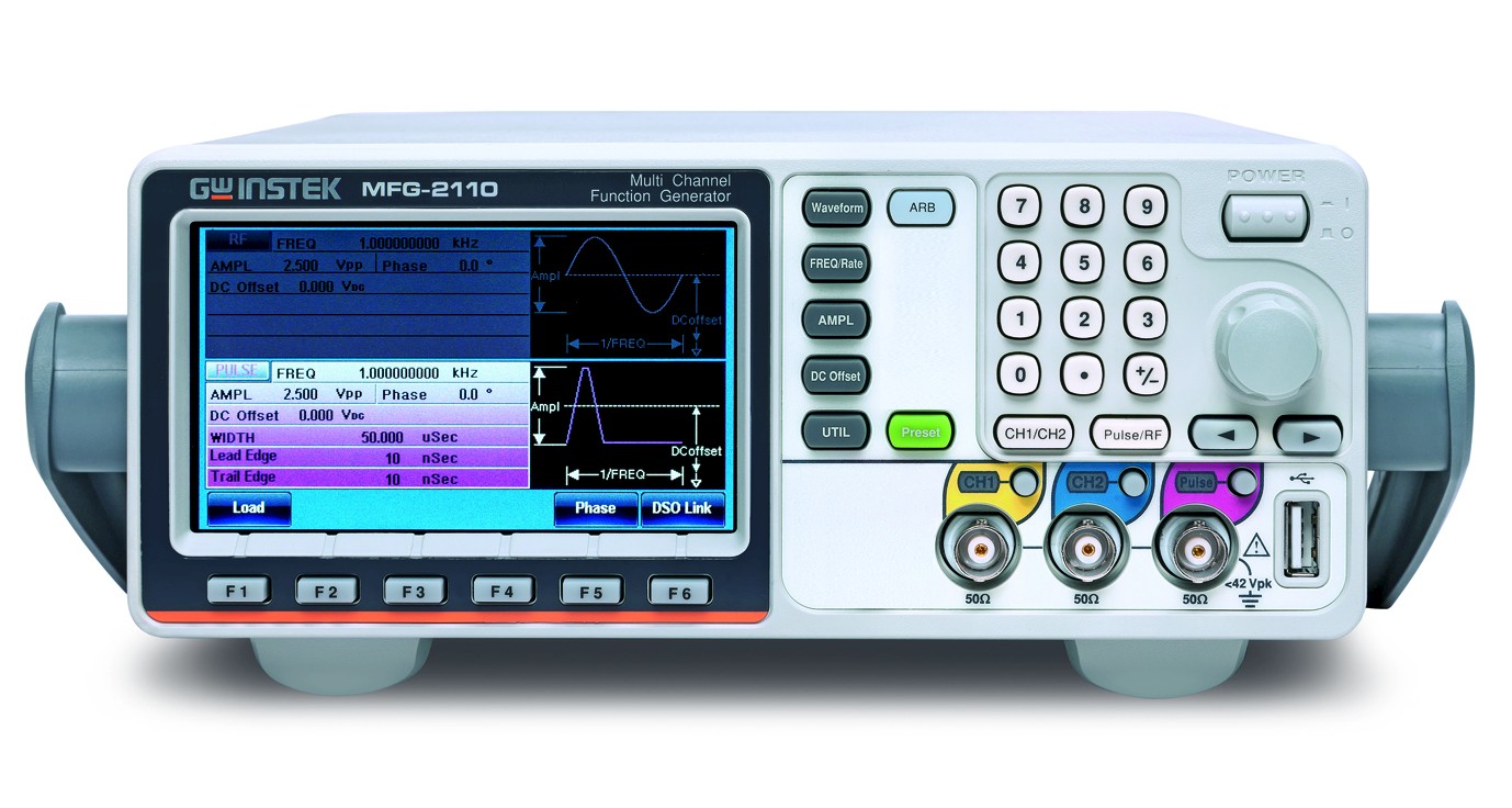 20MHz Single Channel Arbitrary Function Generator with Pulse Generator