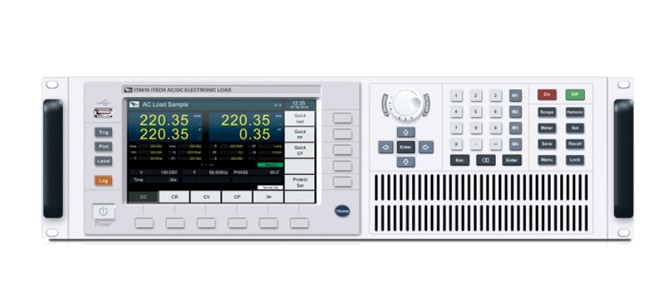 50~420Vrms/0~60Arms/5400VA  AC/DC E-load,1φ or 3φ (15U)