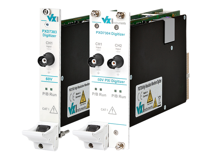 PXI-Digitizer 16Bit, 100MS/s, 50MHz, 2CH, 60V, Timer/Counter, DVM function, isolated