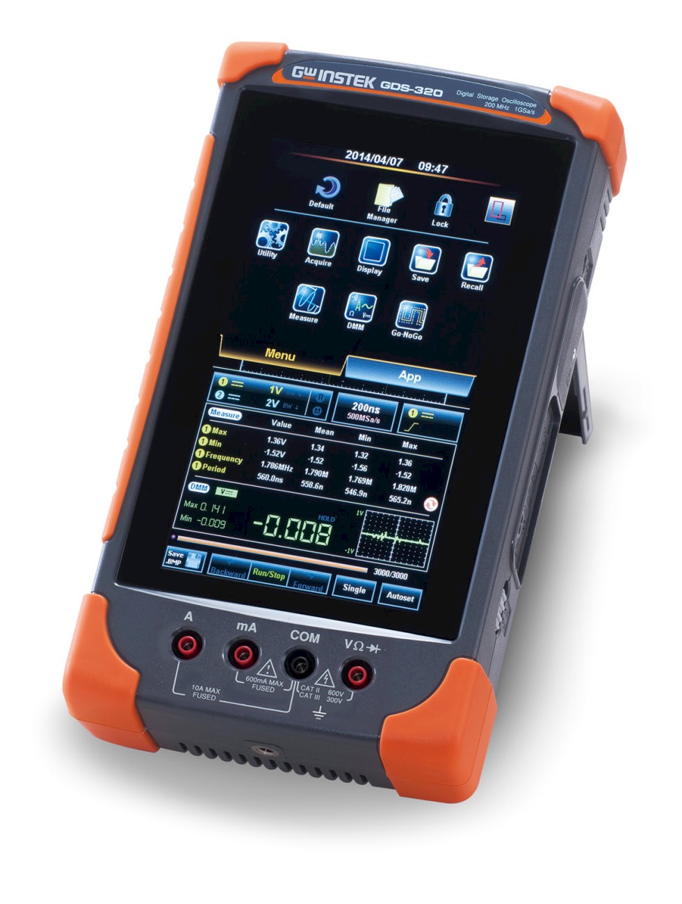 Digital Touch Panel Oscilloscope & DMM | 70 MHz