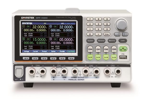 212W-4-Channel, Programmable Linear D.C. Power Supply