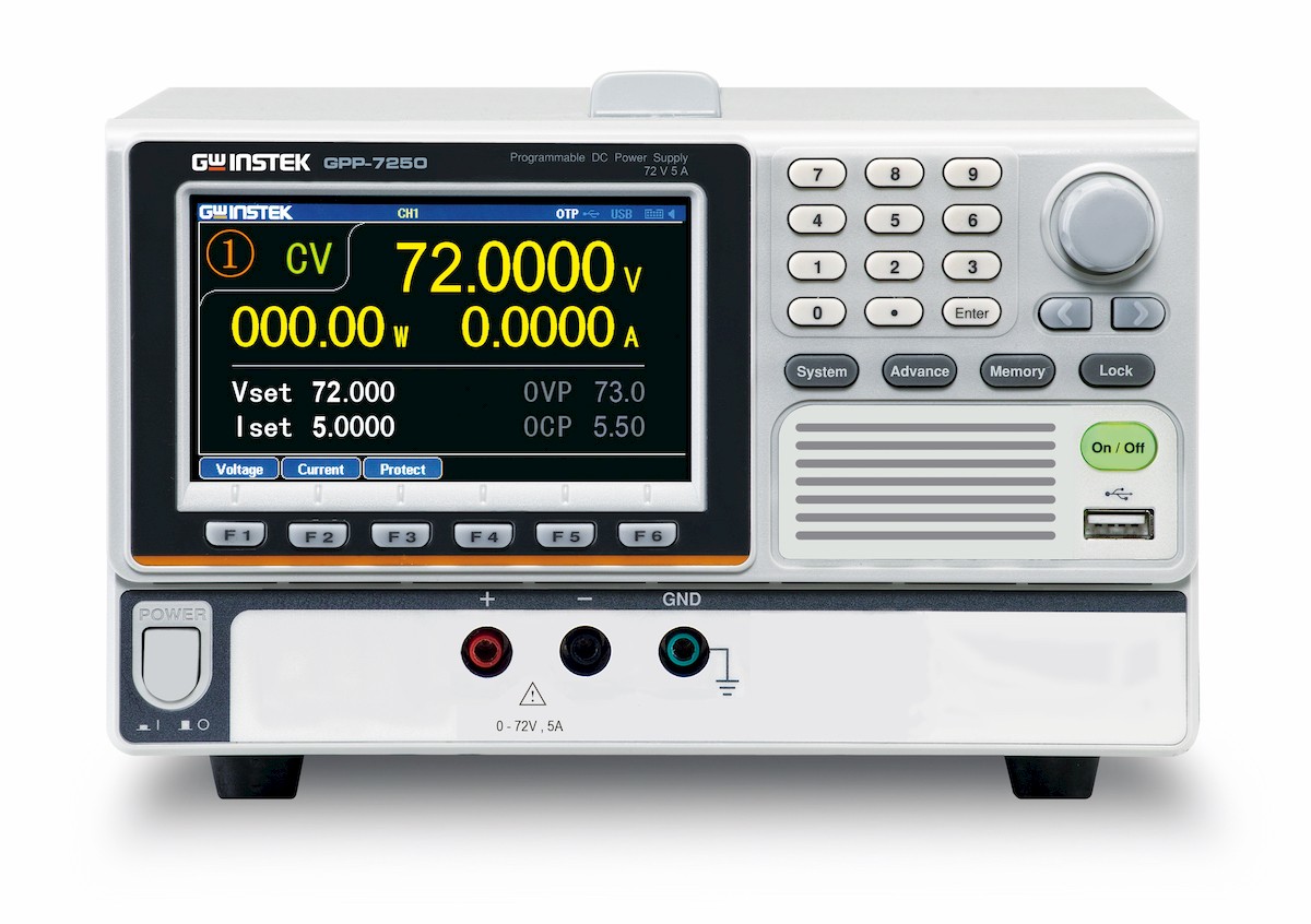 72V/5A Programmable DC Power Supply
