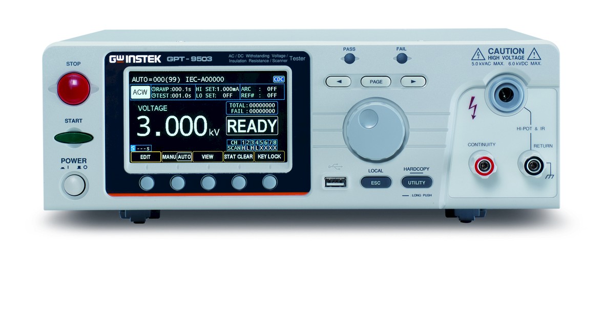 GPT-9513 Multi-Channel Safety Tester | H, L or X Status