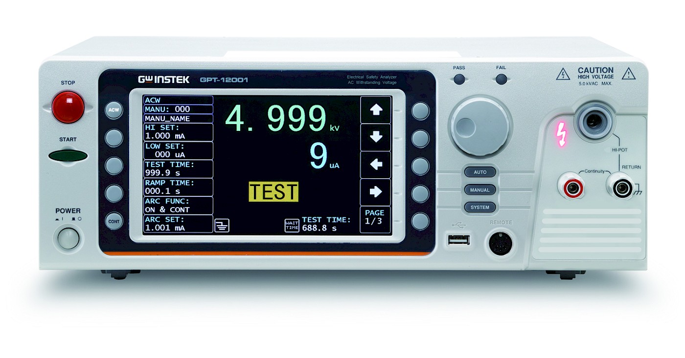 AC 200VA AC/GC Withstanding Voltage Electrical Safety Analyzer