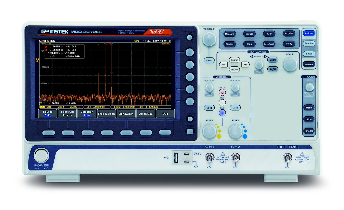 MDO-2072EG Mixed Domain Oscilloscope